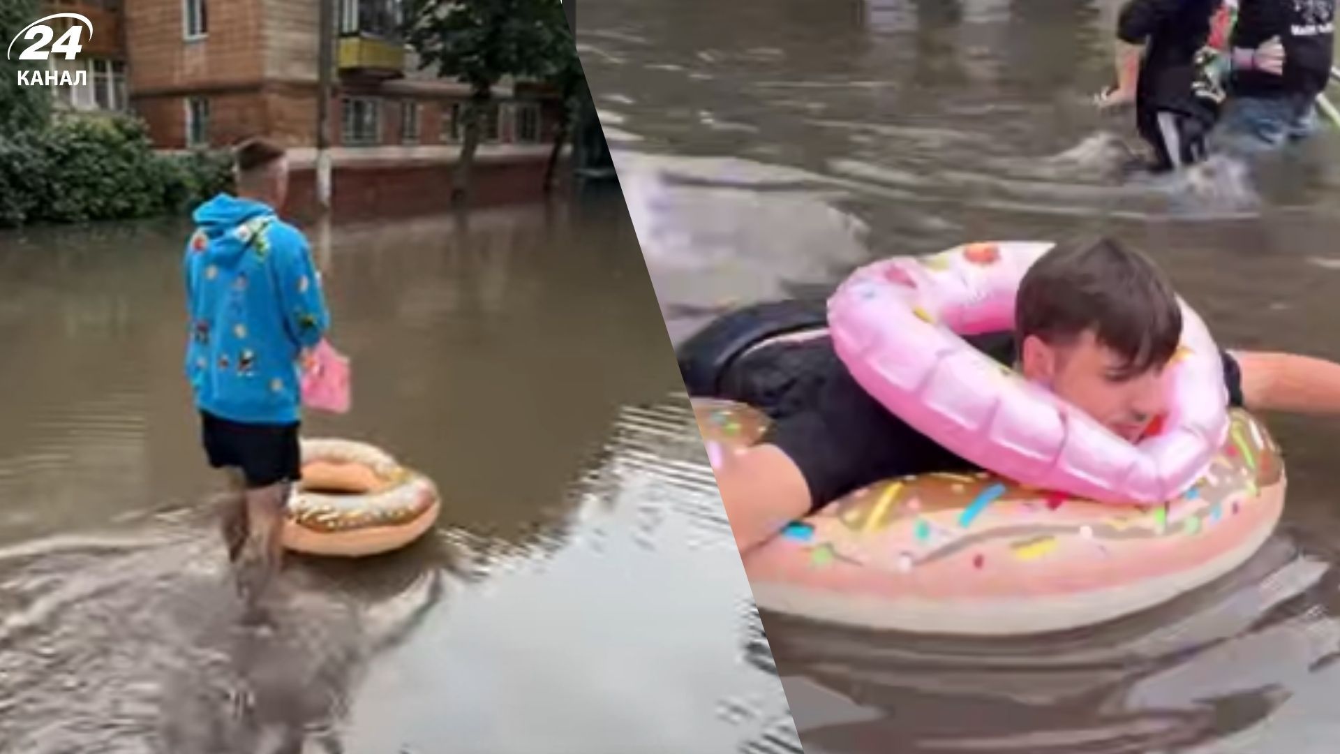 Аномальна злива затопила Житомир Аномальна злива затопила Житомир
