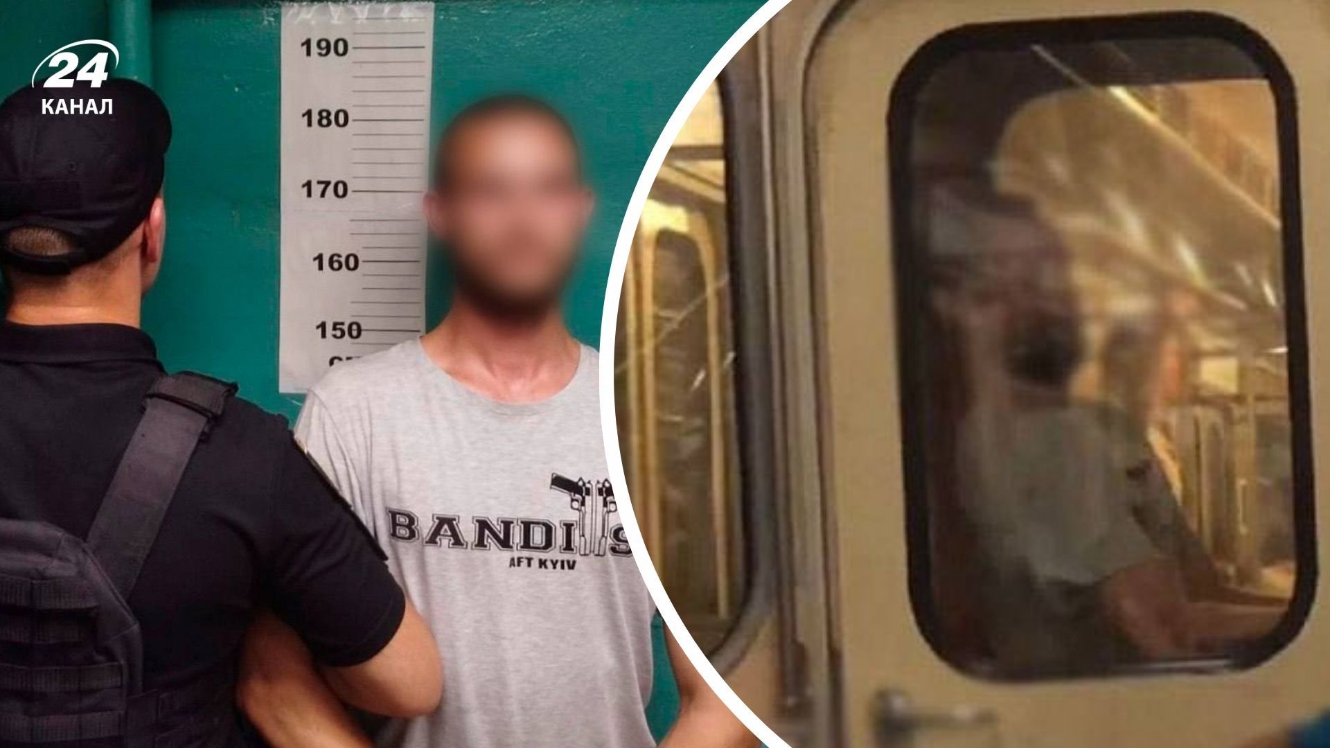 Киевлянин катался между вагонами метро 30 июля 2025 года