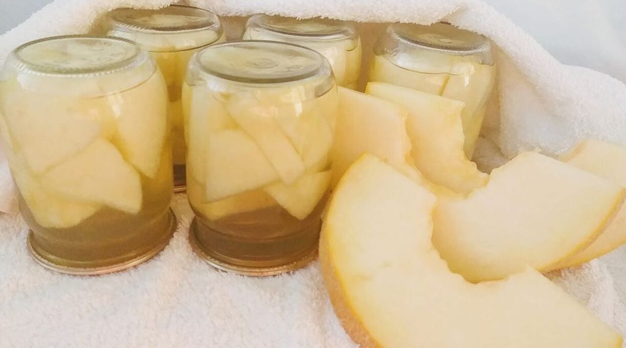 Консервируем дыню на зиму