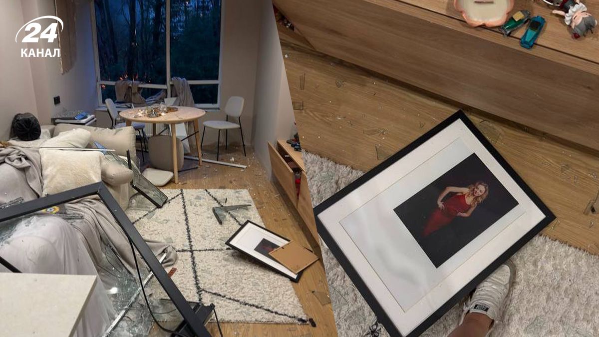 Атака на Київ 31 липня – Катерина Соляр показала свою пошкоджену квартиру - 24 Канал Атака на Київ 31 липня – Катерина Соляр показала свою пошкоджену квартиру - 24 Канал