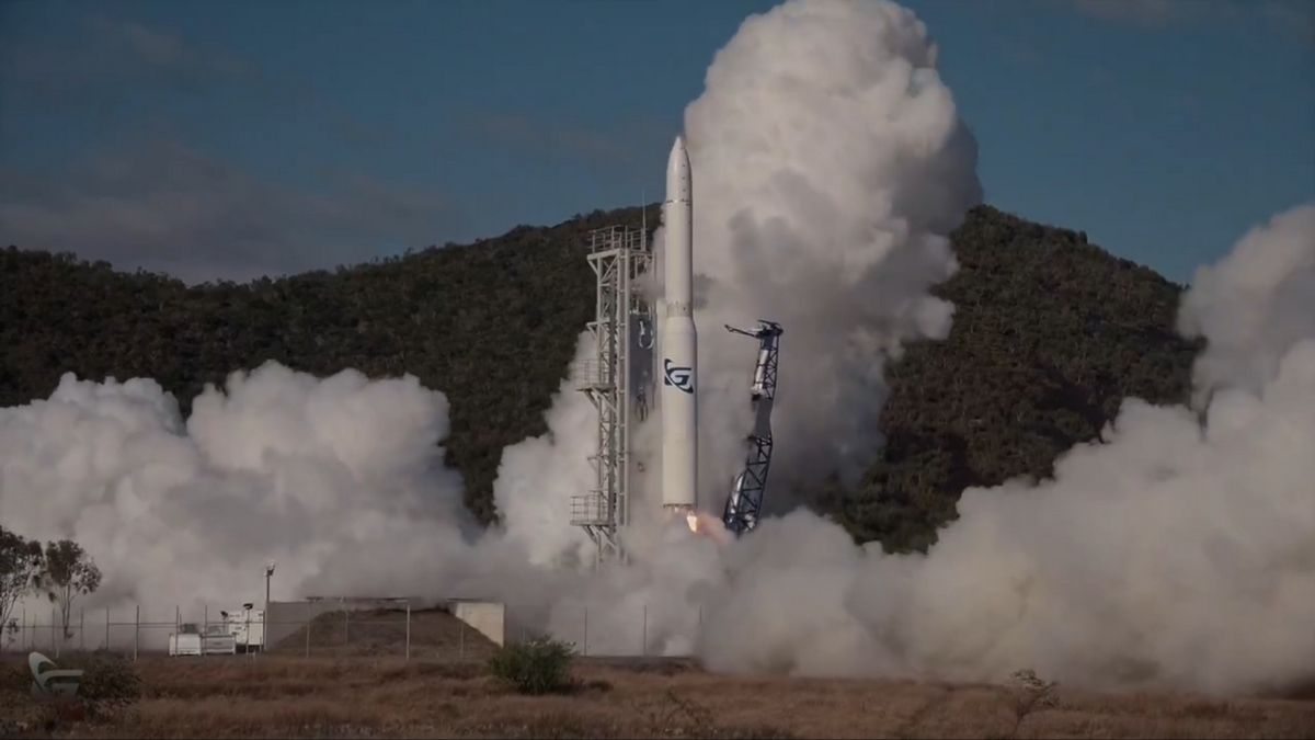 Австралійська ракета Eris розбилася під час дебютного запуску Австралійська ракета Eris розбилася під час дебютного запуску