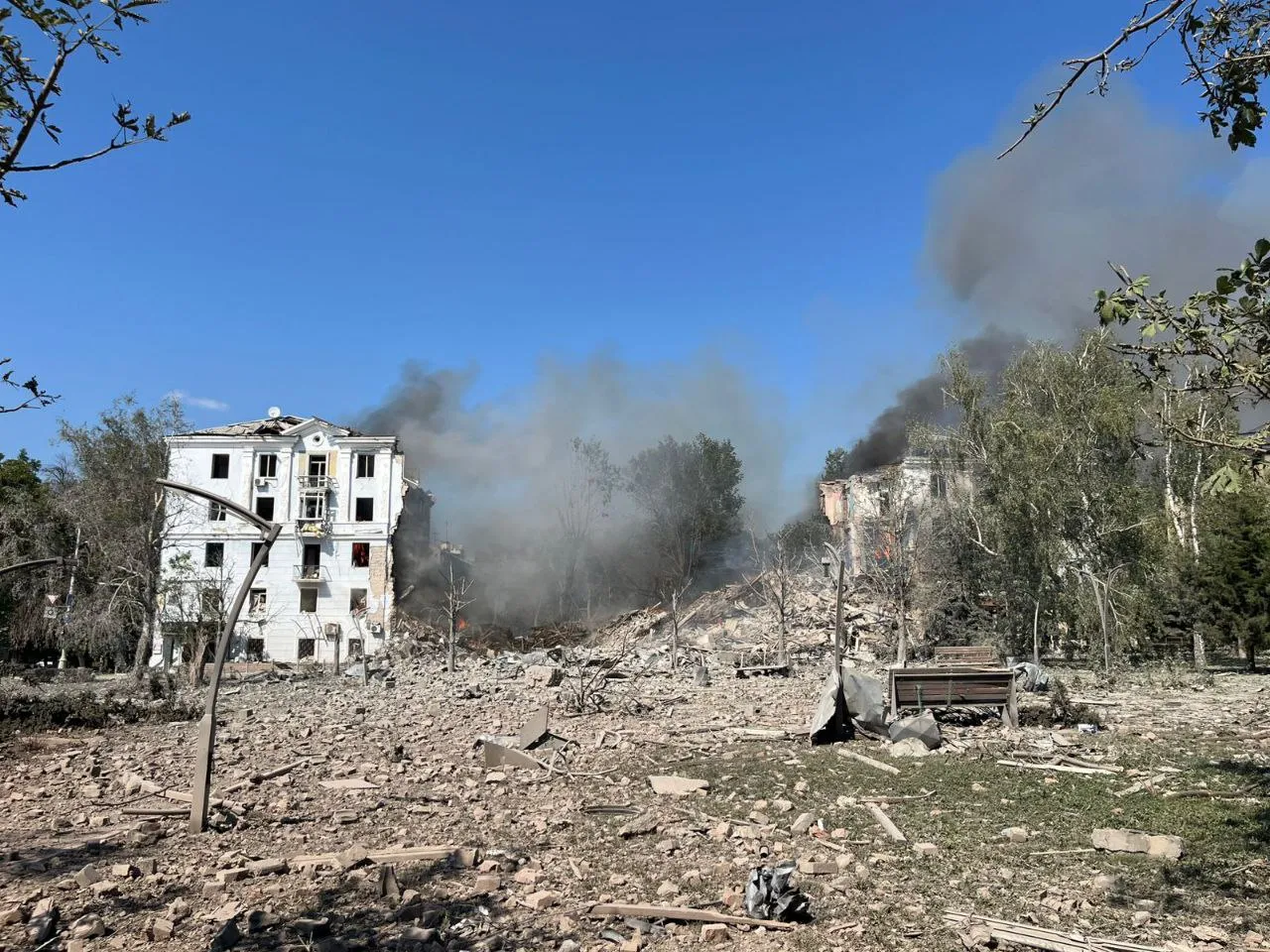 Удар по Краматорску 31 июля