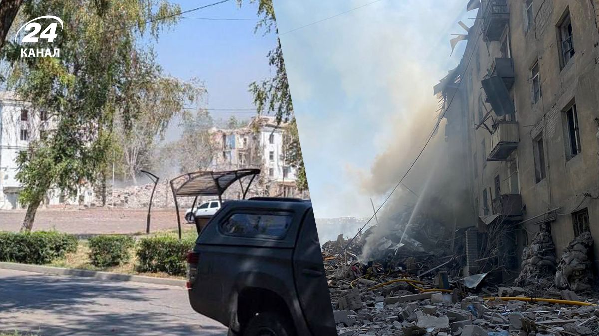 Последствия удара по Краматорску 31 июля