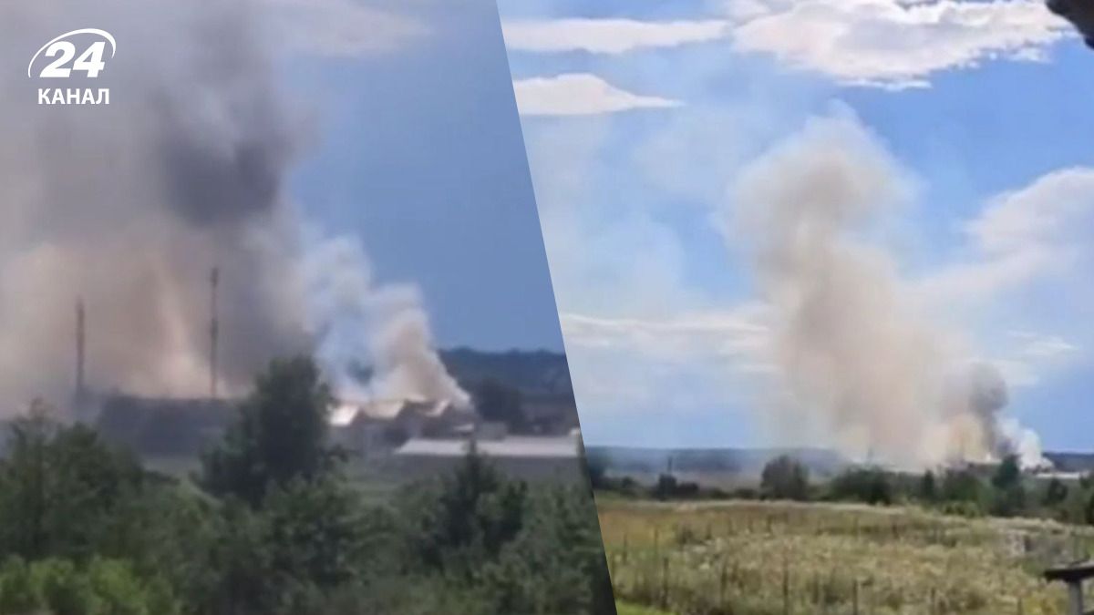 На Львівщині виникла масштабна пожежа На Львівщині виникла масштабна пожежа