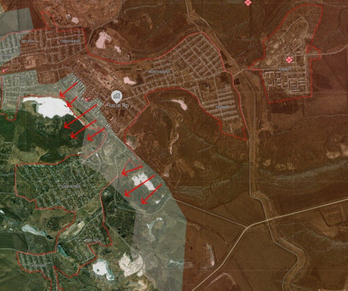 ВСУ продолжают удерживать Часов Яр ВСУ продолжают удерживать Часов Яр