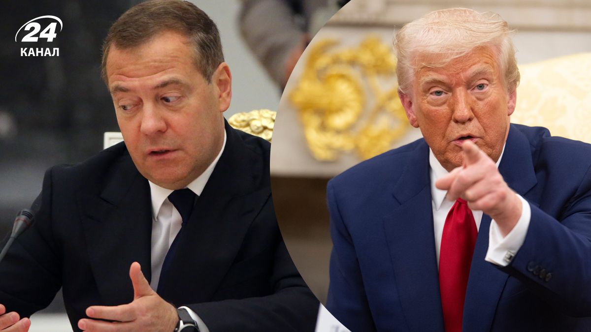 Трамп і Медведєв продовжують сваритися Трамп і Медведєв продовжують сваритися