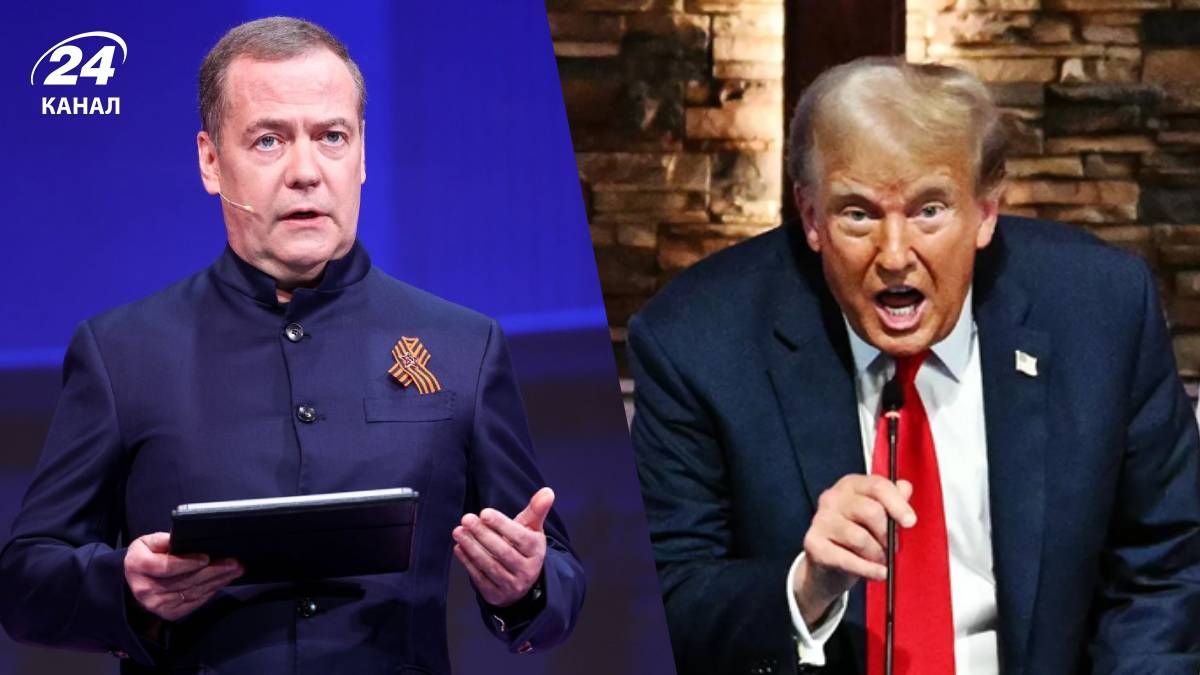 Трамп реагирует на заявления Медведева Трамп реагирует на заявления Медведева