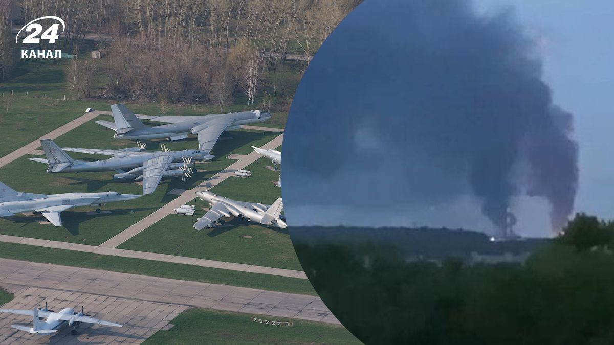 Аэродром Дягилево могли атаковать дроны ночью 2 августа Аэродром Дягилево могли атаковать дроны ночью 2 августа