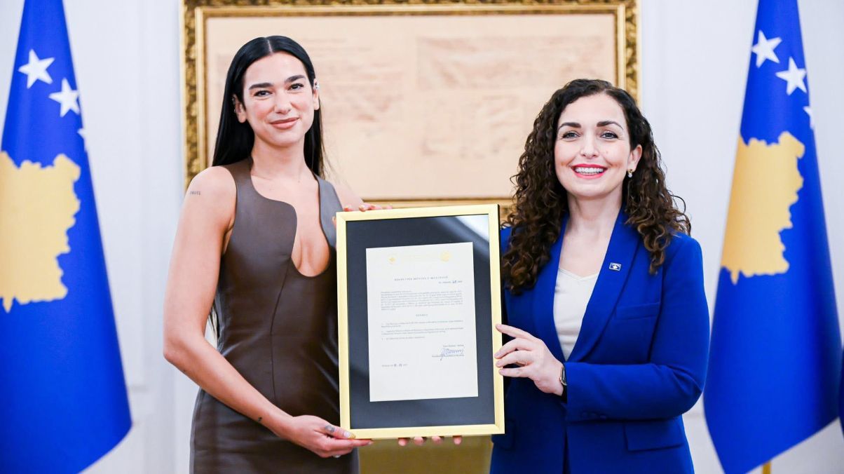 Дуа Липа и Вйоса Османи