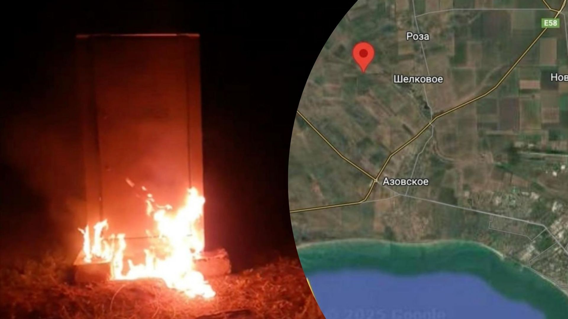 "АТЕШ" уничтожает логистику оккупантов в Запорожской области "АТЕШ" уничтожает логистику оккупантов в Запорожской области