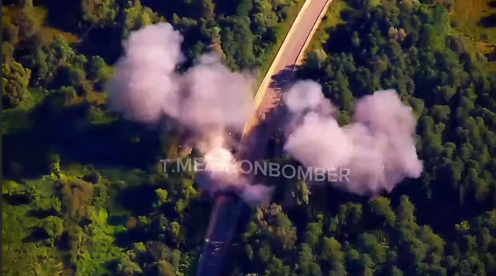 Удар по мосту у Брянській області Удар по мосту у Брянській області