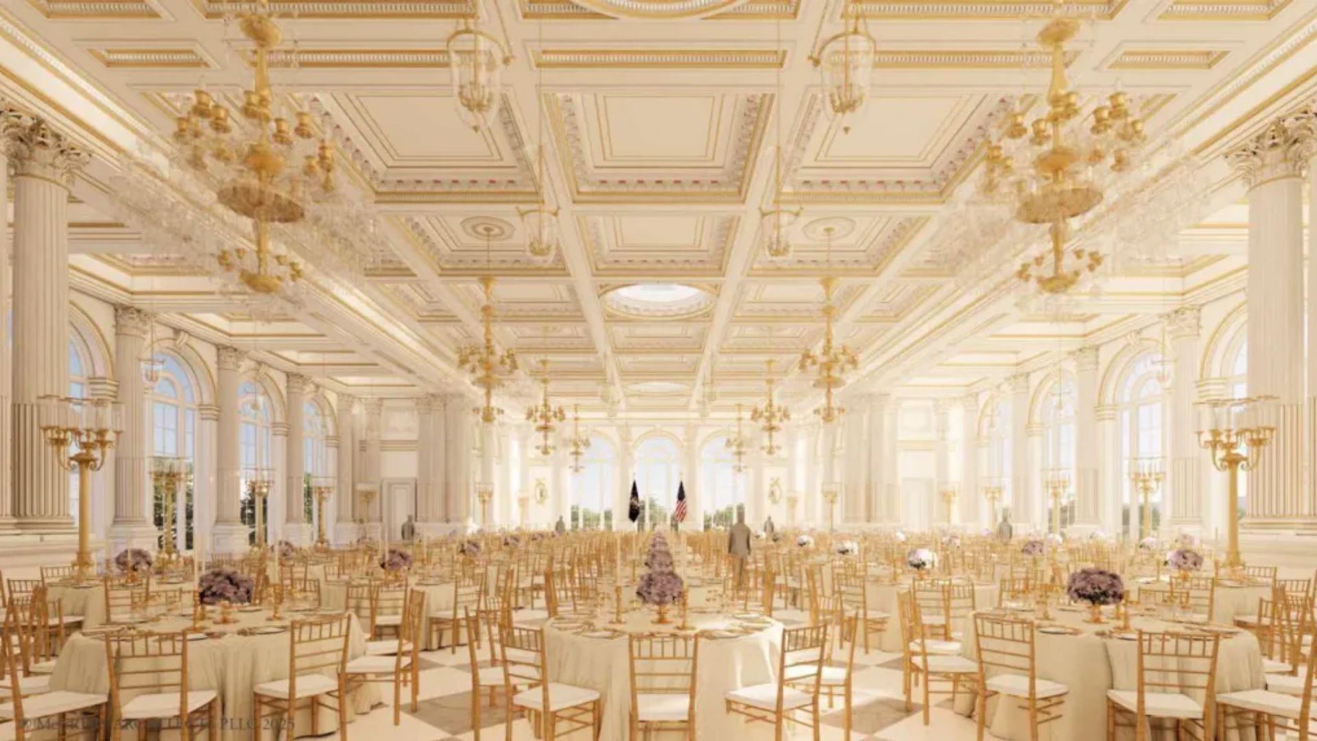 Трамп хочет построить бальный зал возле Белого дома за 200 миллионов долларов - 24 Канал Трамп хочет построить бальный зал возле Белого дома за 200 миллионов долларов - 24 Канал