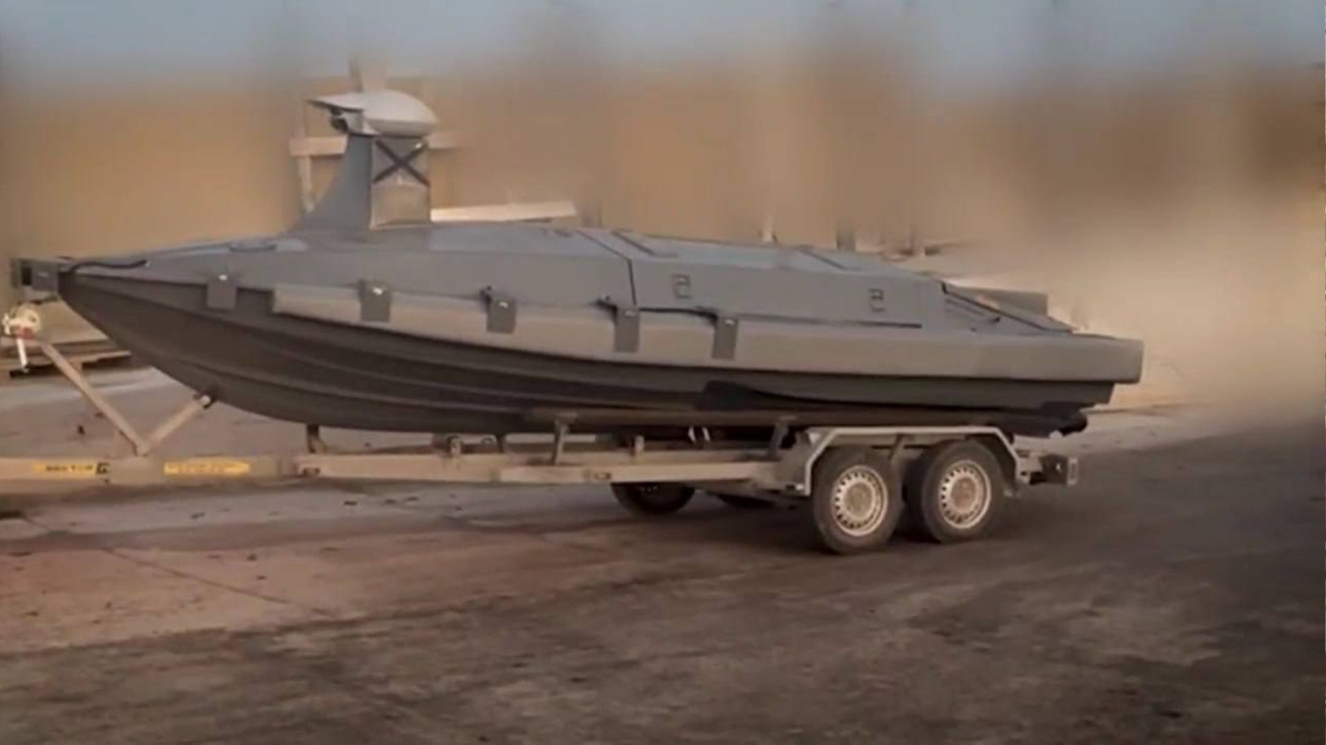 Российский беспилотный ударный катер Российский беспилотный ударный катер