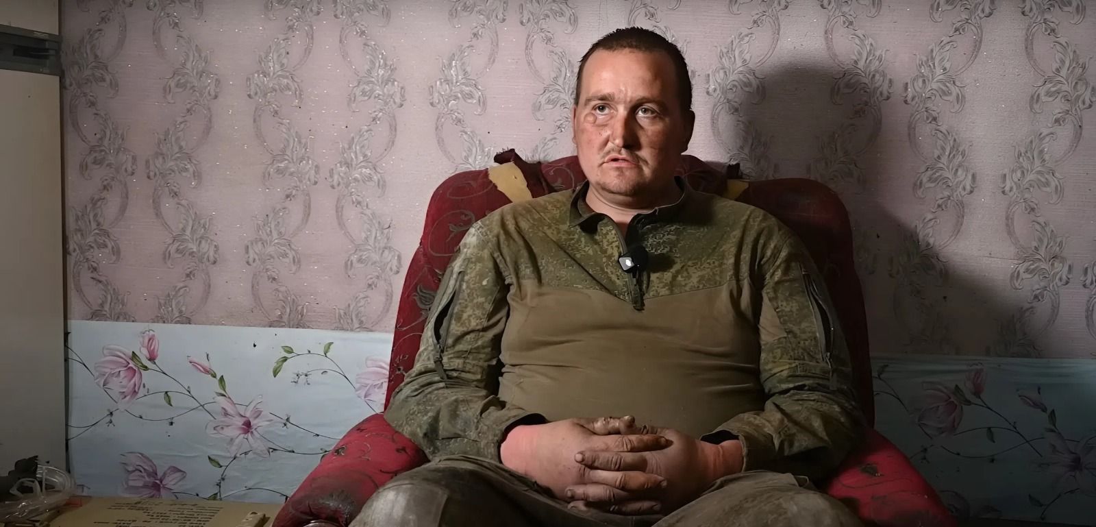 Росіянин, якого взяв у полон дрон Росіянин, якого взяв у полон дрон