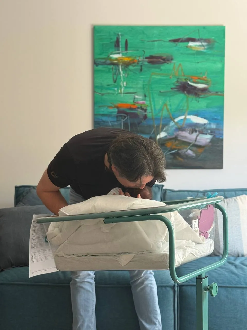 Сергій Притула з сином Сергій Притула з сином