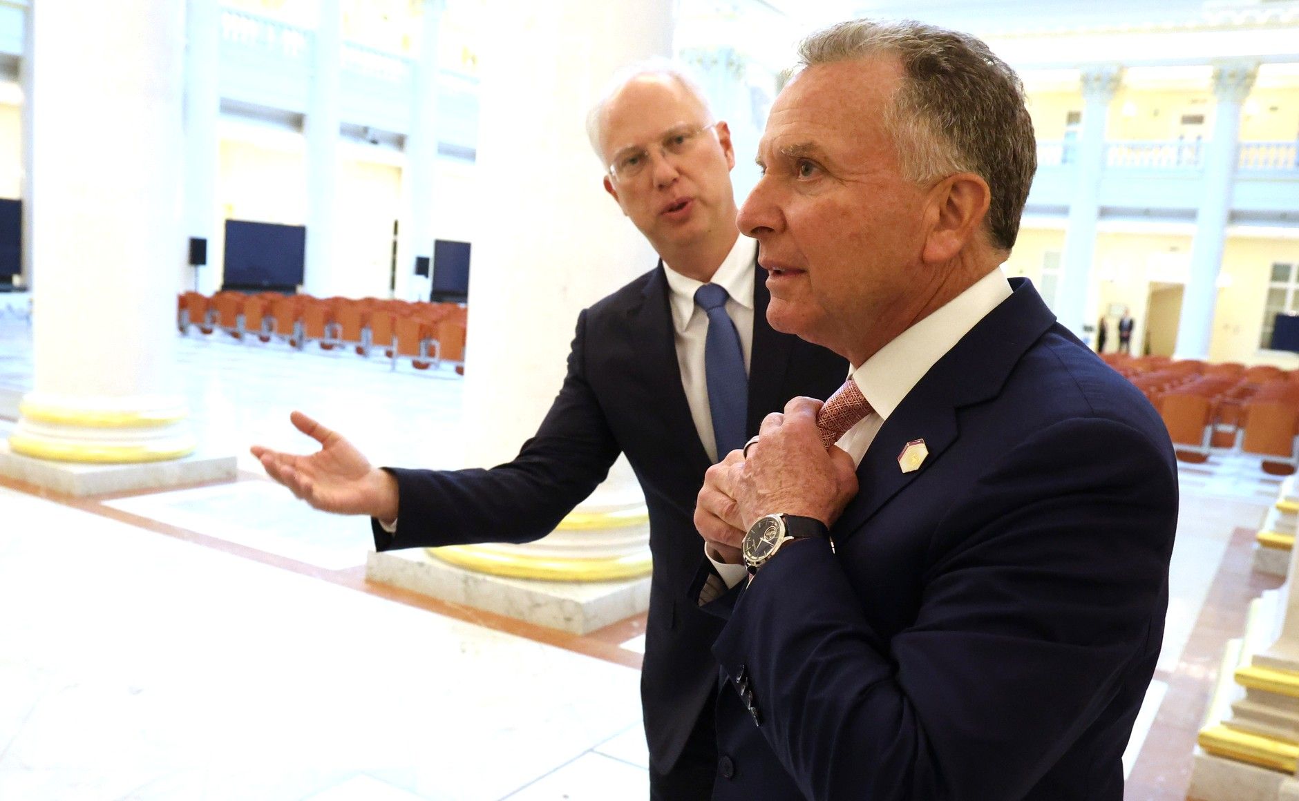 Кирило Дмитрієв, очільник РФПІ та Стів Віткофф, спецпосланець Трампа