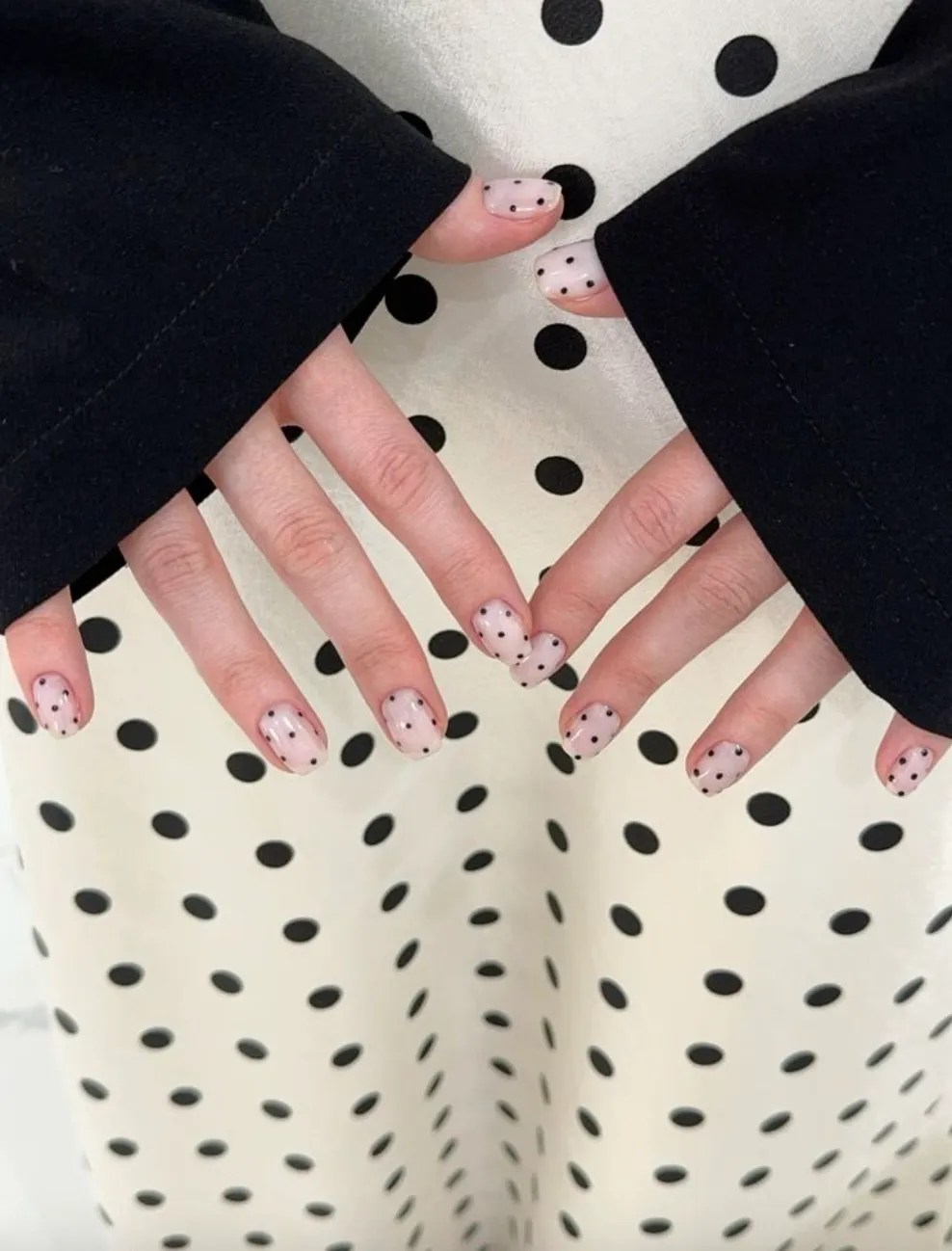 Манікюр в горошок - головний тренд цієї осені Манікюр в горошок - головний тренд цієї осені