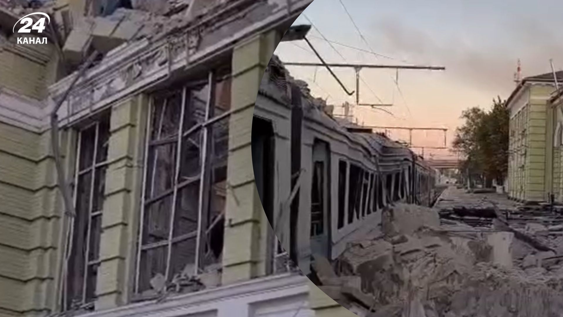 Окупанти атакували залізничний вокзал у Лозовій Окупанти атакували залізничний вокзал у Лозовій