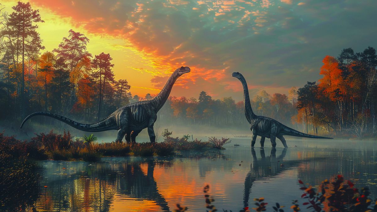 Климат времен динозавров – зубы раскрыли состав доисторического воздуха