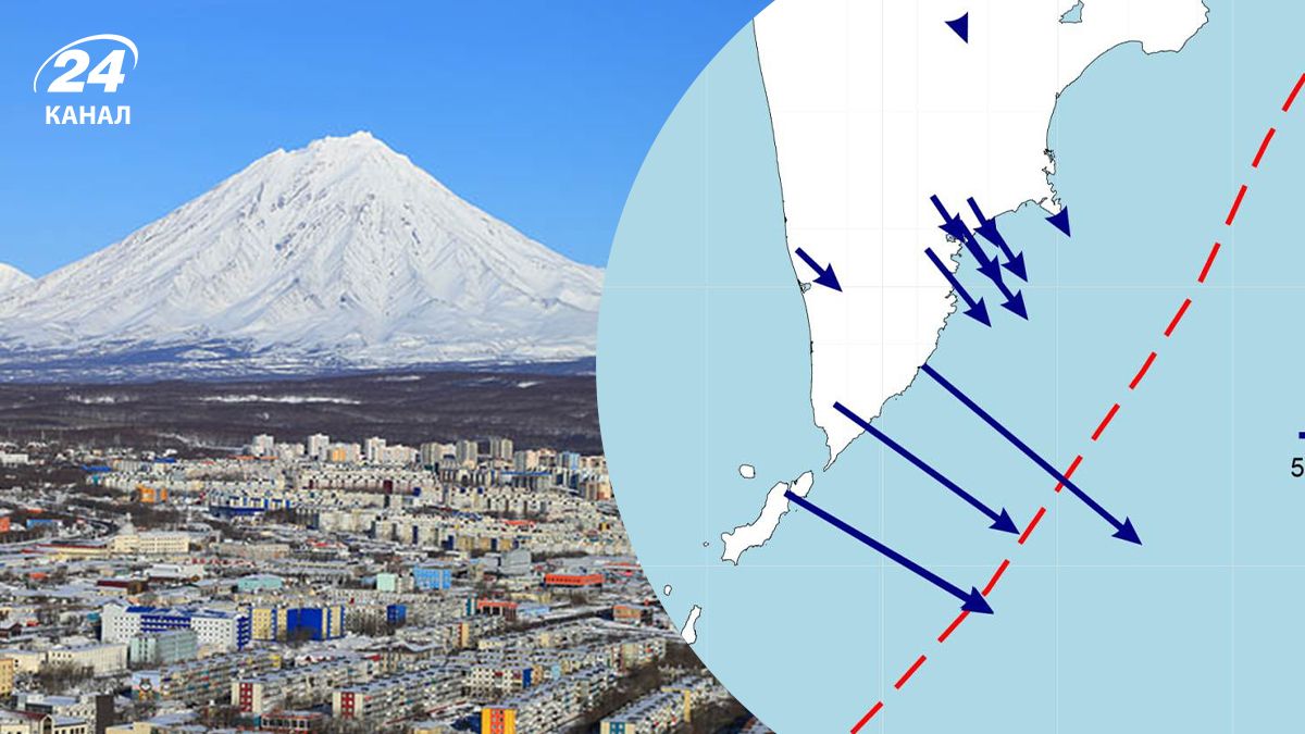 После землетрясения полуостров Камчатка сдвинулся с места после землетрясения После землетрясения полуостров Камчатка сдвинулся с места после землетрясения