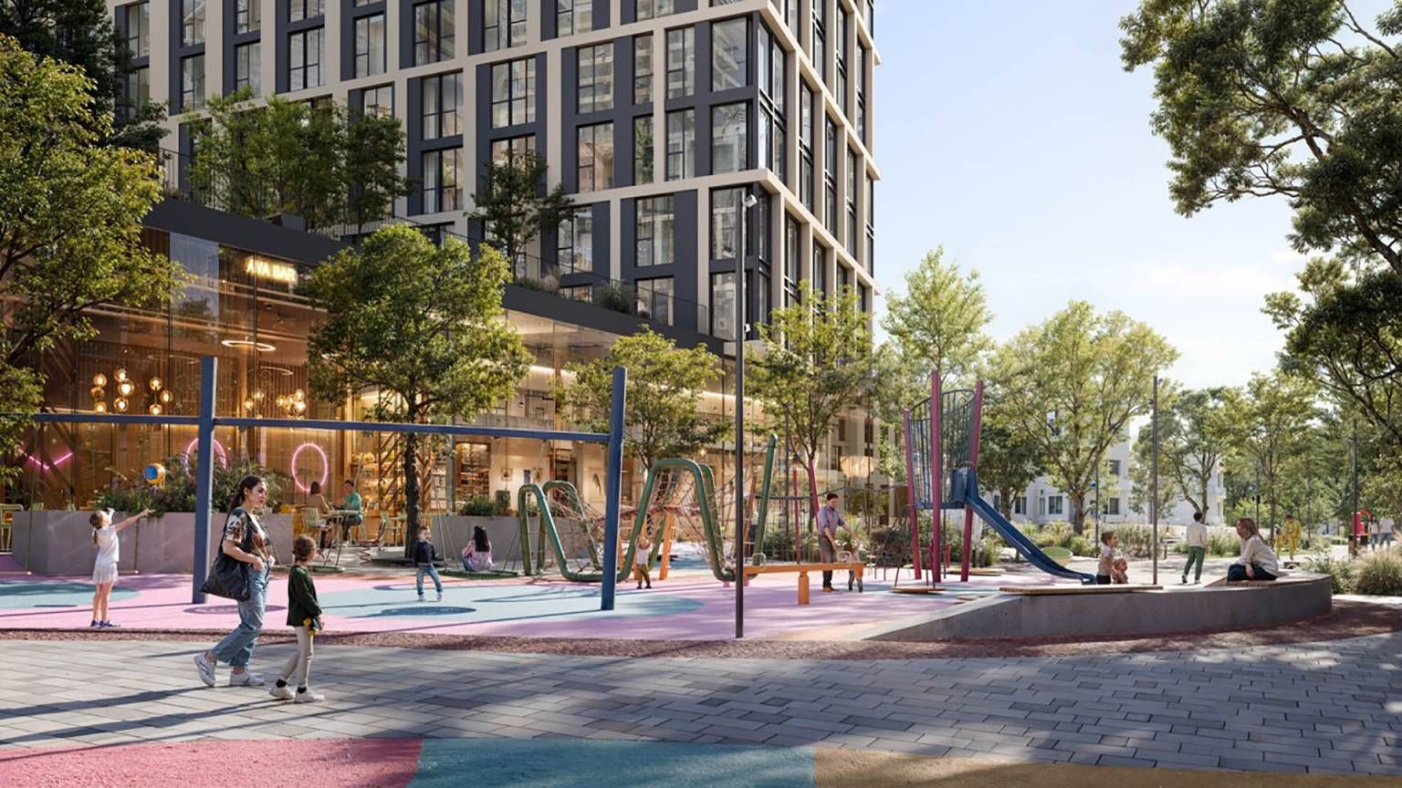 Двор возле дома - центр досуга для всей семьи - Недвижимость Двор возле дома - центр досуга для всей семьи - Недвижимость