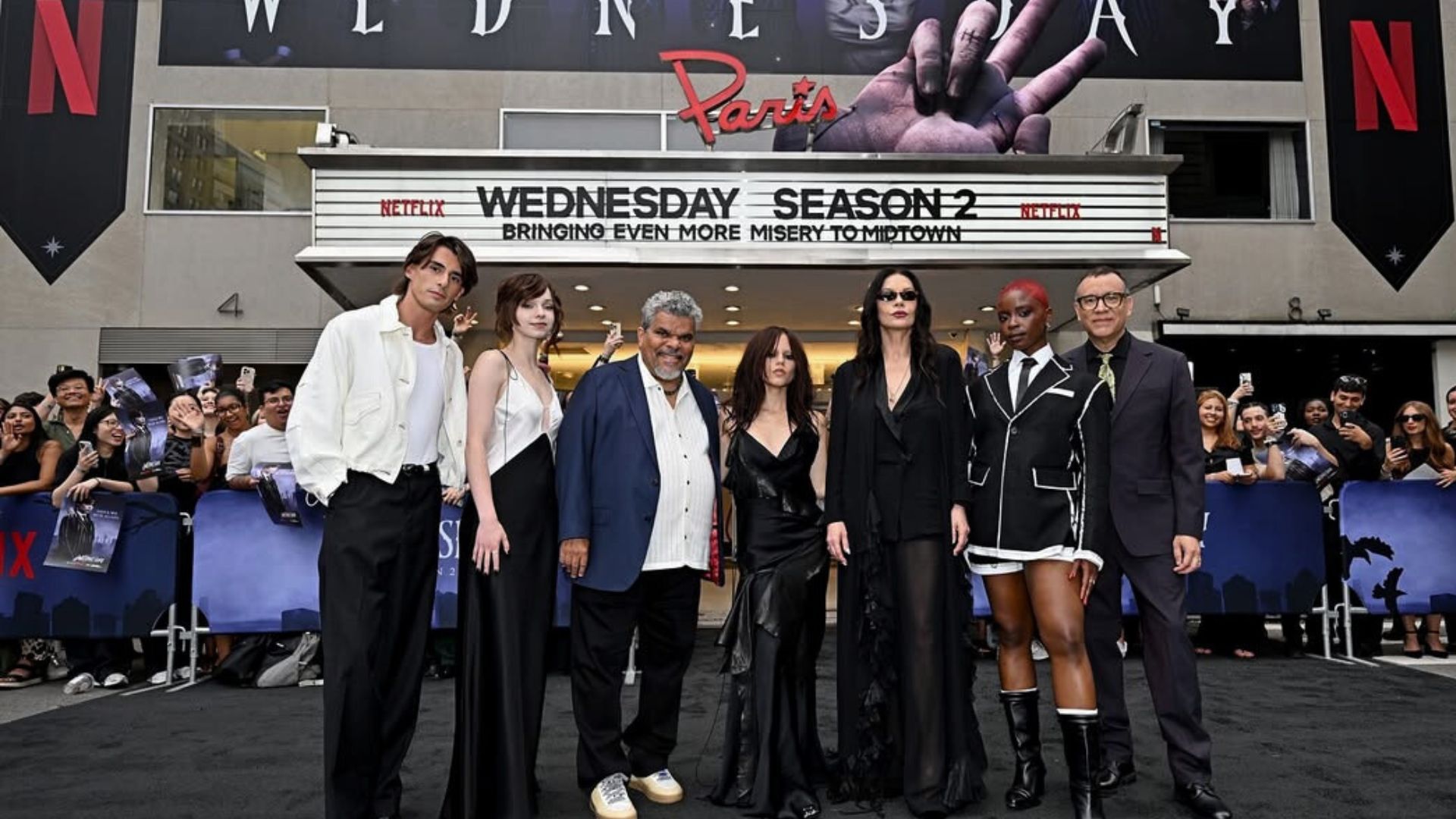 Актеры "Венздей" Актеры "Венздей"