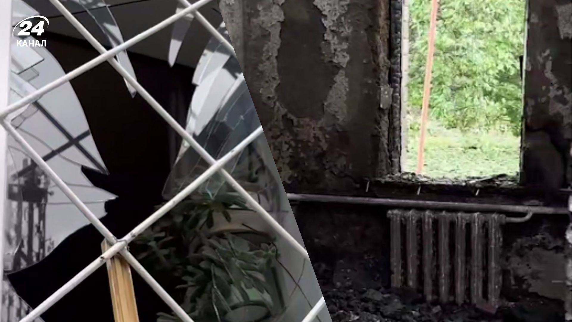 Последствия обстрелов в Днепре Последствия обстрелов в Днепре