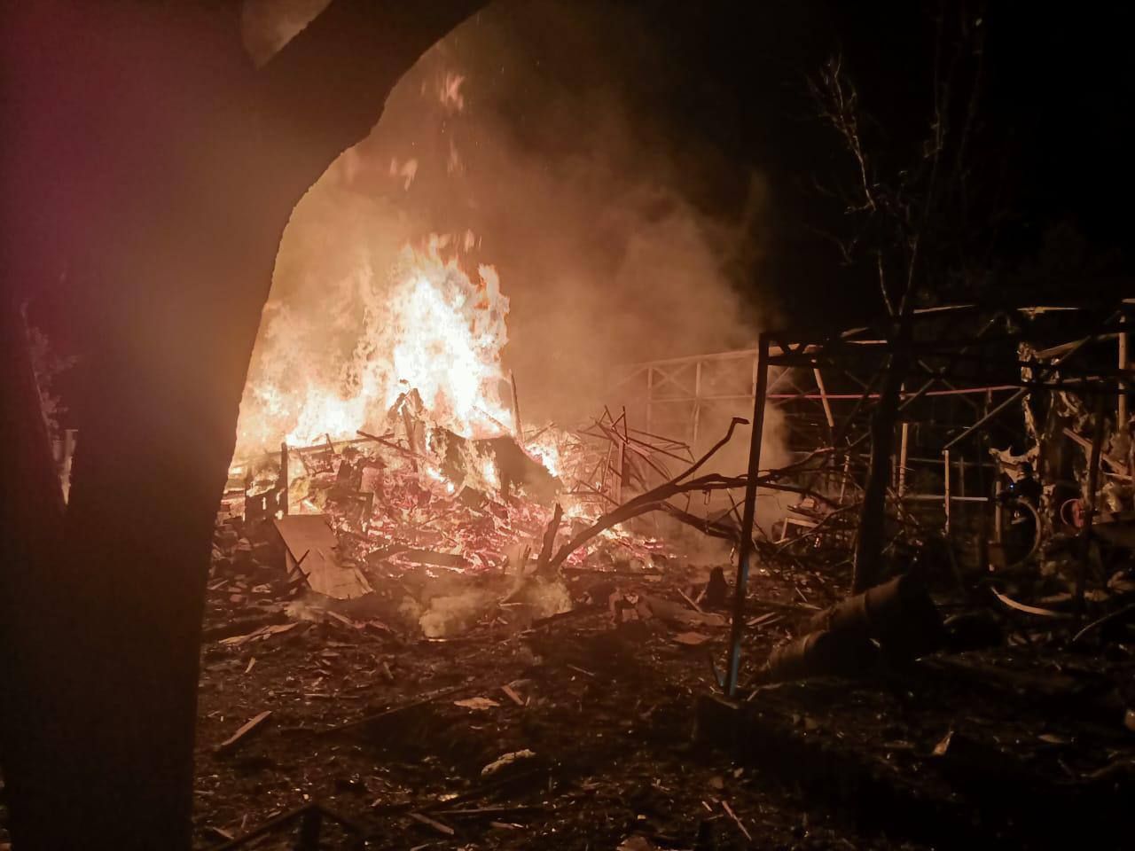 Наслідки ворожої атаки по Київській області 8 серпня