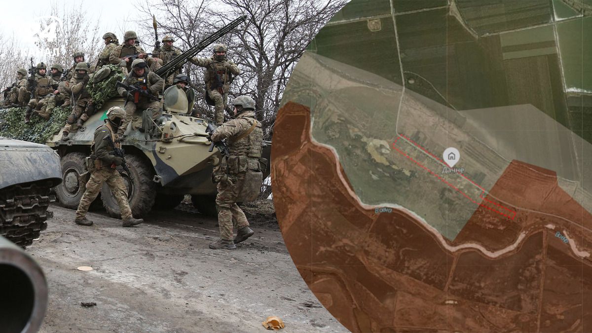 Росіяни просунулися біля Дачного Росіяни просунулися біля Дачного