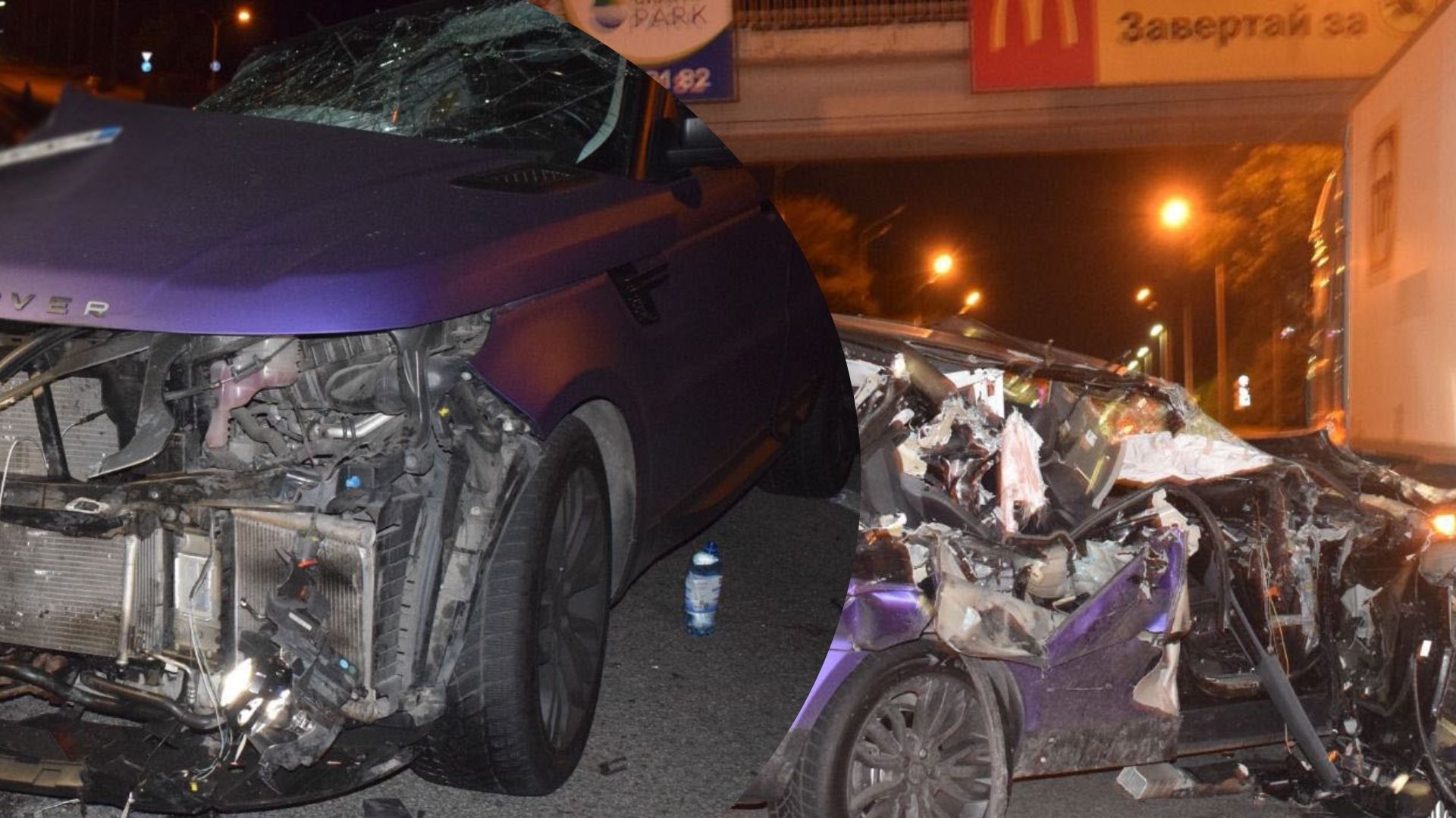 У центрі Києва іноземець влаштував масштабну ДТП - 24 Канал