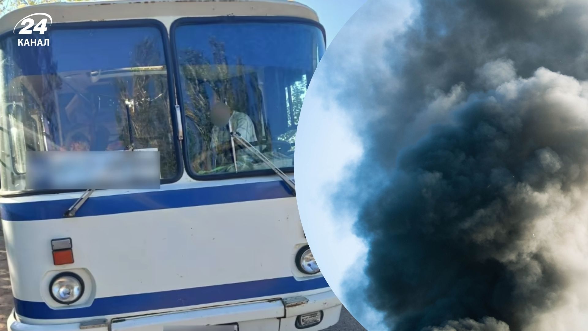 Перші миті після удару біля Херсону від поліції