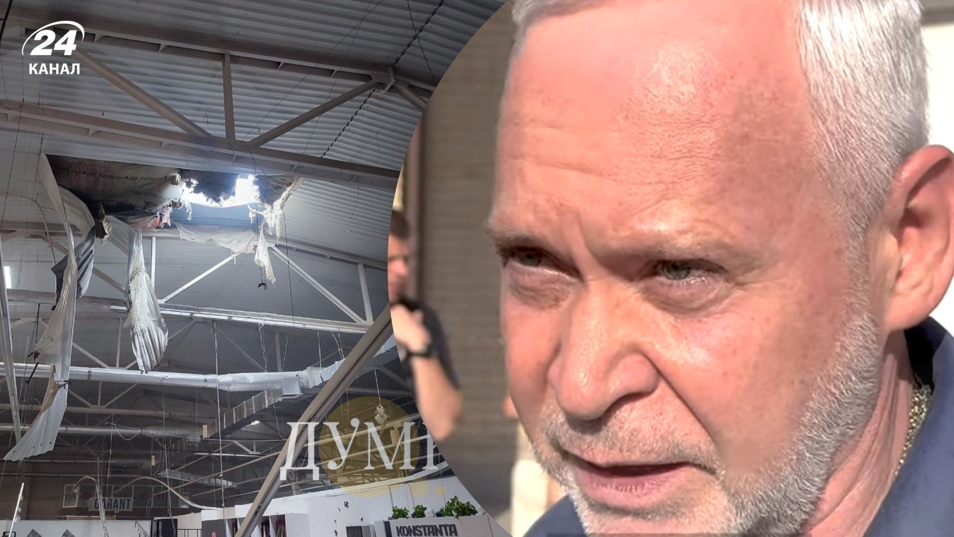 Терехов покоментував удар по меблевому магазину у Харкові