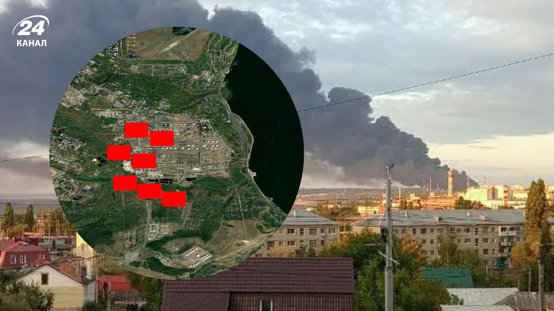 Супутники NASA зафіксували масштабні пожежі на НПЗ у Саратові - 24 Канал Супутники NASA зафіксували масштабні пожежі на НПЗ у Саратові - 24 Канал