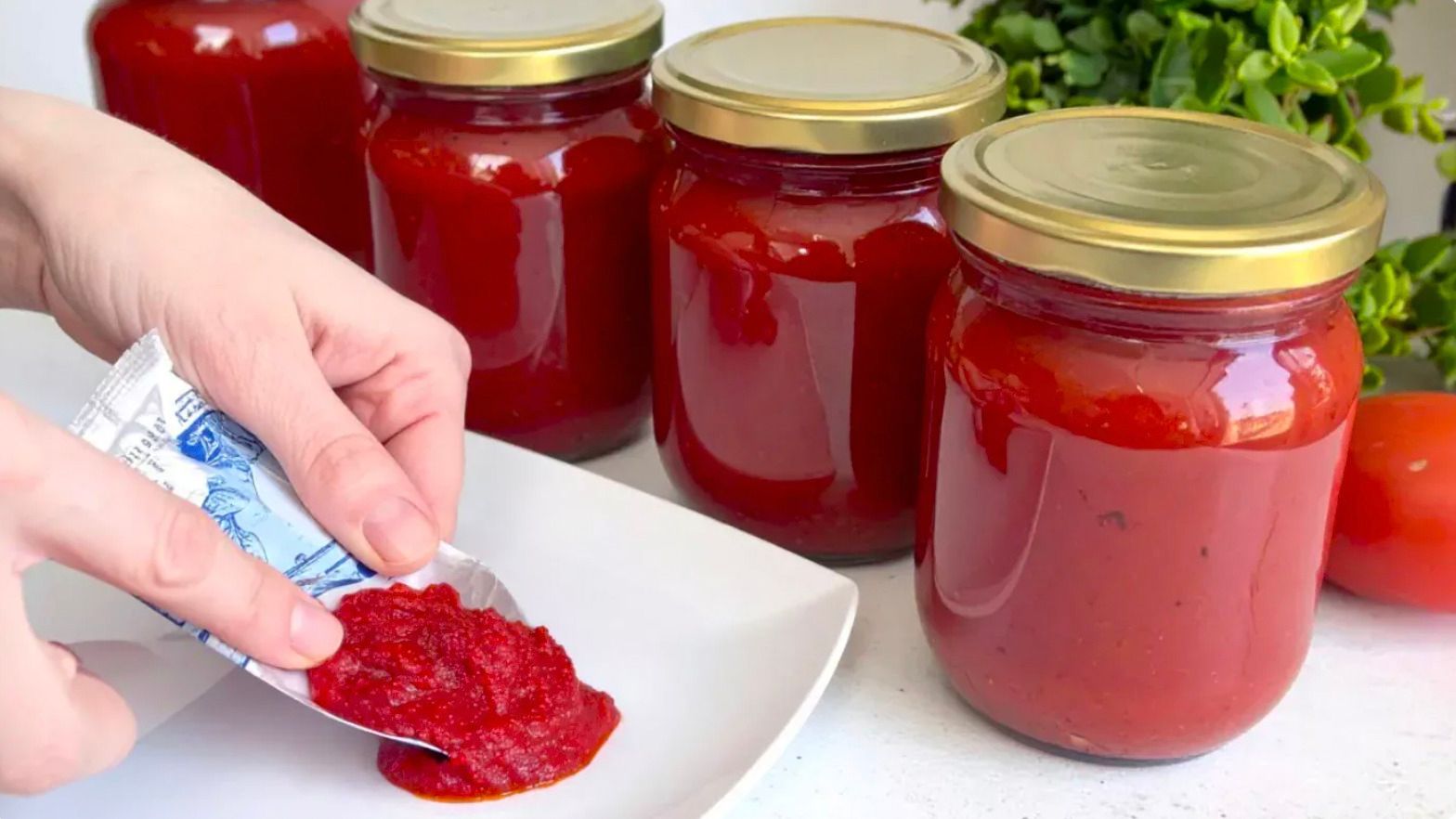 Томатная паста за считанные минуты Томатная паста за считанные минуты