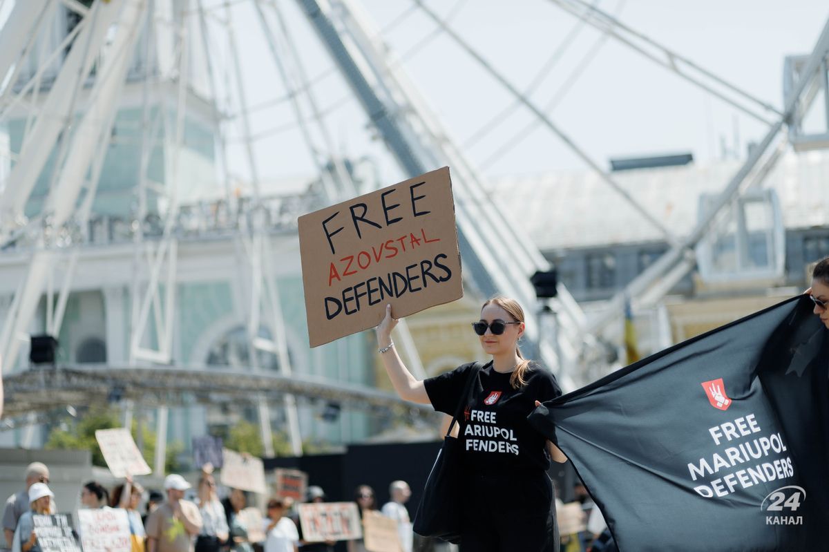 Захисників "Азовсталі" хочуть використати у пропаганді Захисників "Азовсталі" хочуть використати у пропаганді