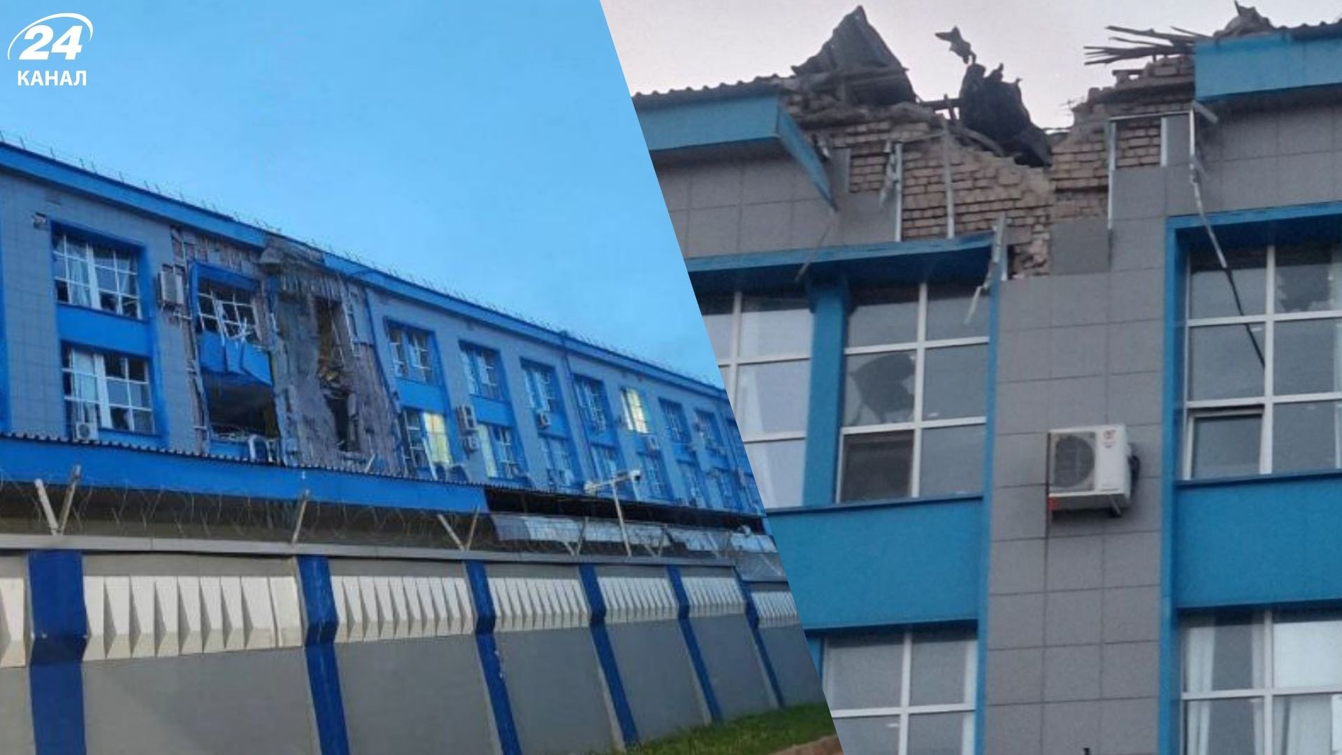 Наслідки атаки дронів на Арзамас в Росії Наслідки атаки дронів на Арзамас в Росії