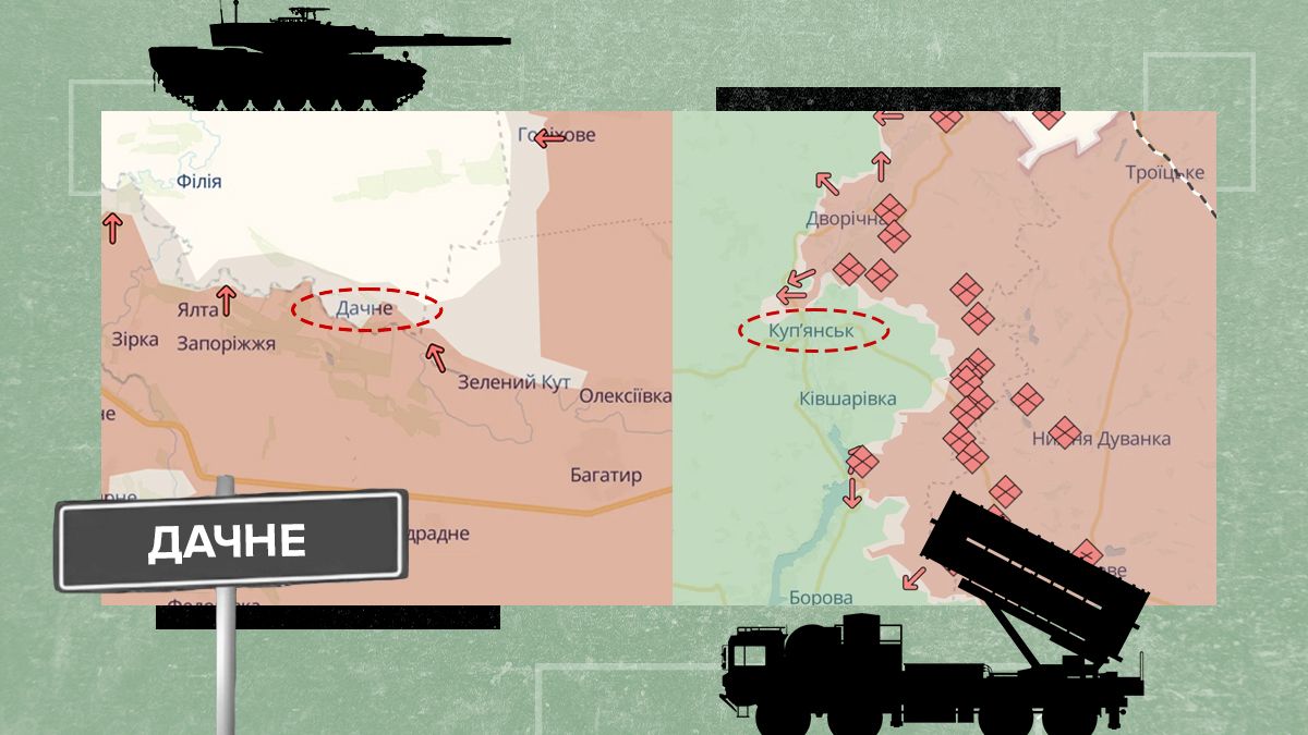 Как изменилась линия фронта за неделю Как изменилась линия фронта за неделю