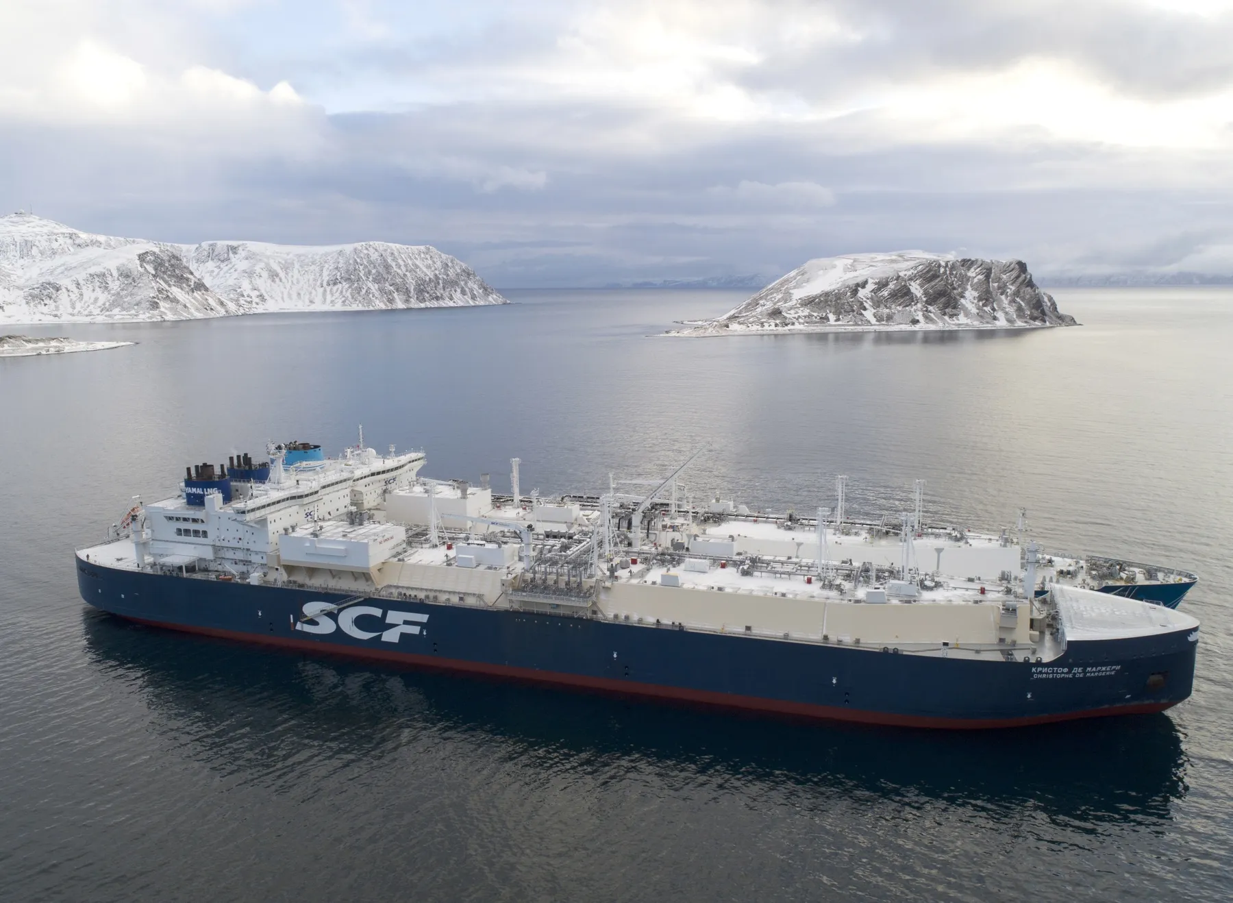 Возле российского завода в Арктике заметили СПГ-судно, которое подпадает под санкции США Возле российского завода в Арктике заметили СПГ-судно, которое подпадает под санкции США