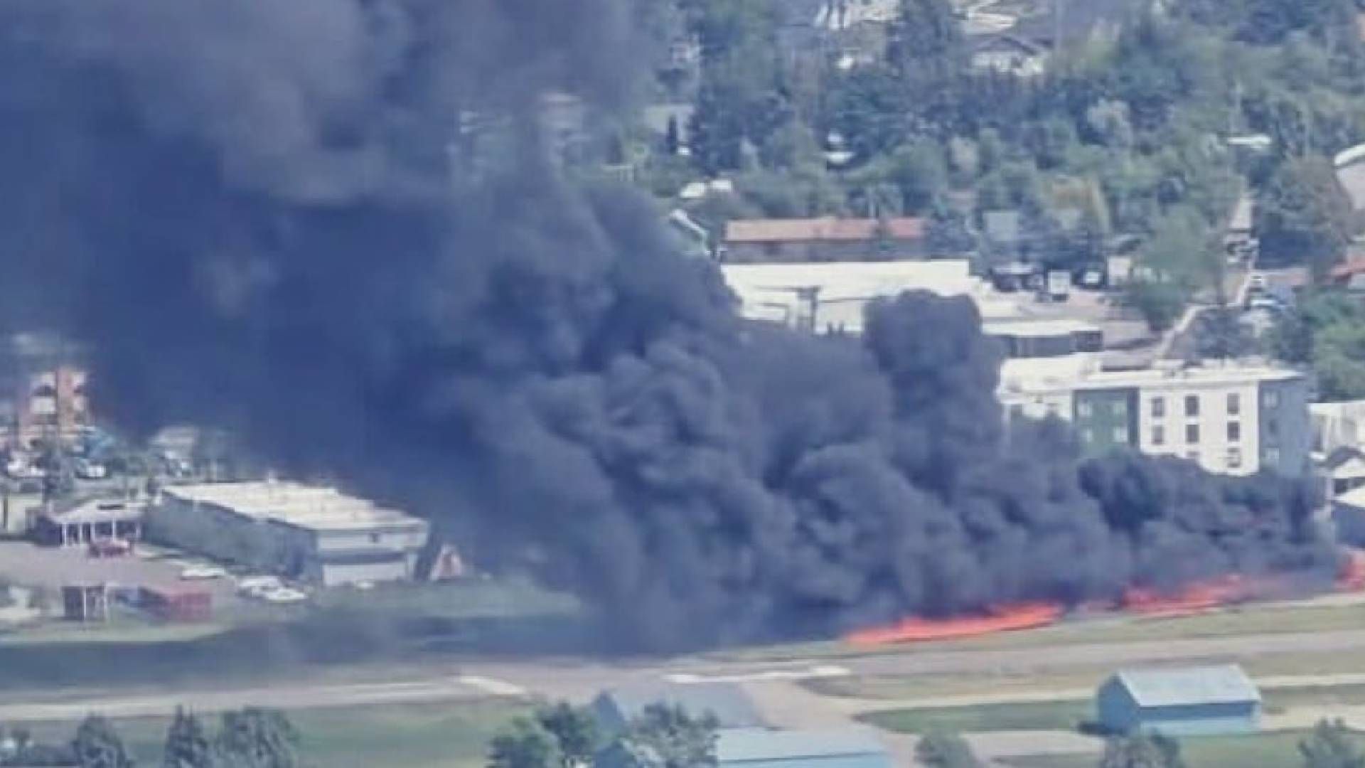 У Монтані літак врізався в інше судно при посадці У Монтані літак врізався в інше судно при посадці