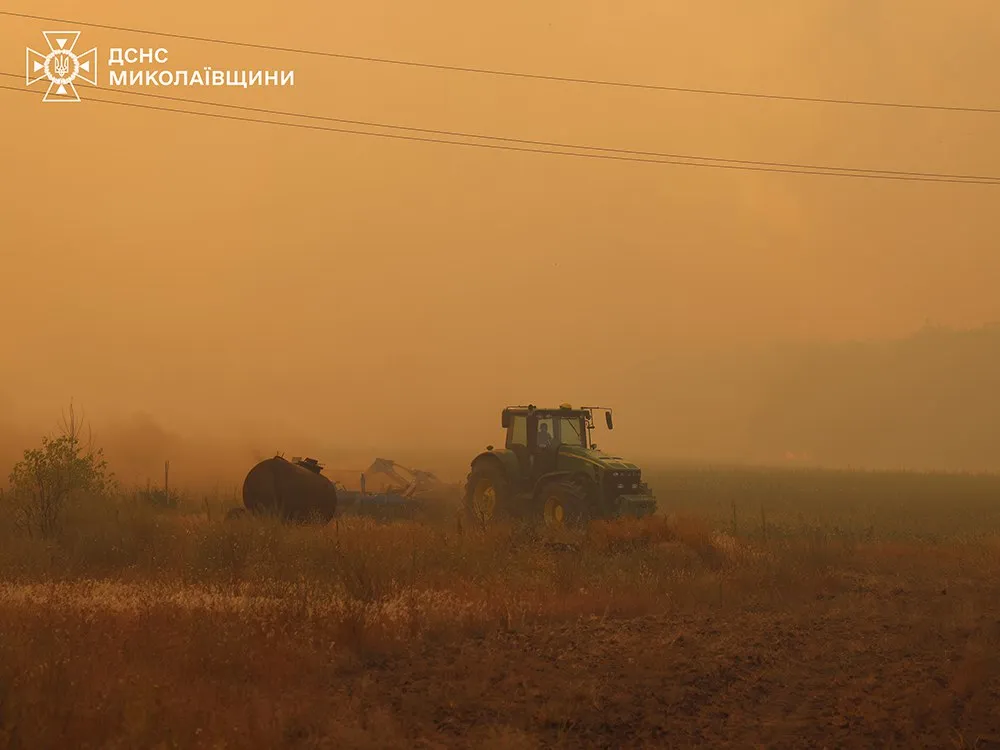 Пожежі на Миколаївщині