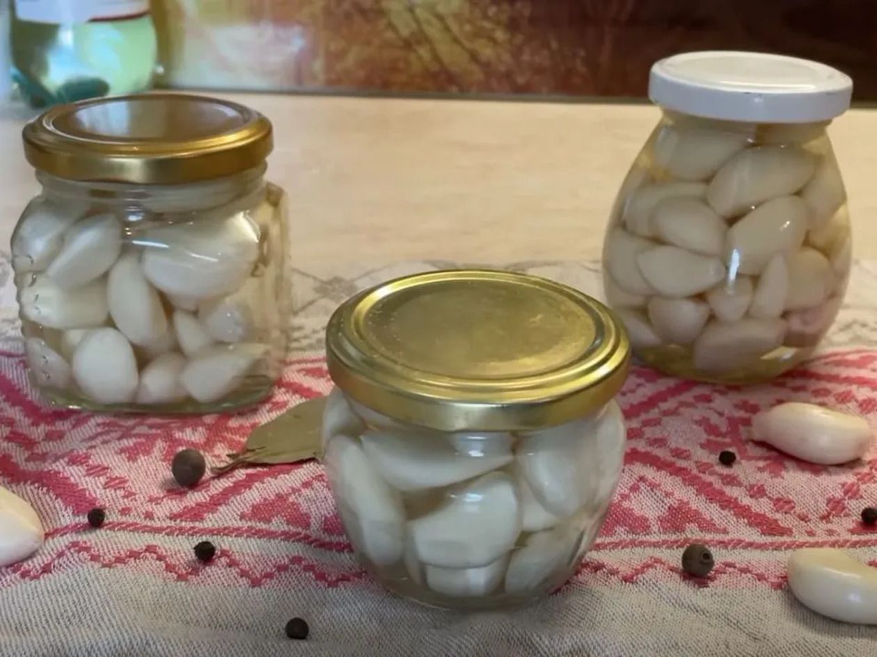 Маринуем чеснок на зиму