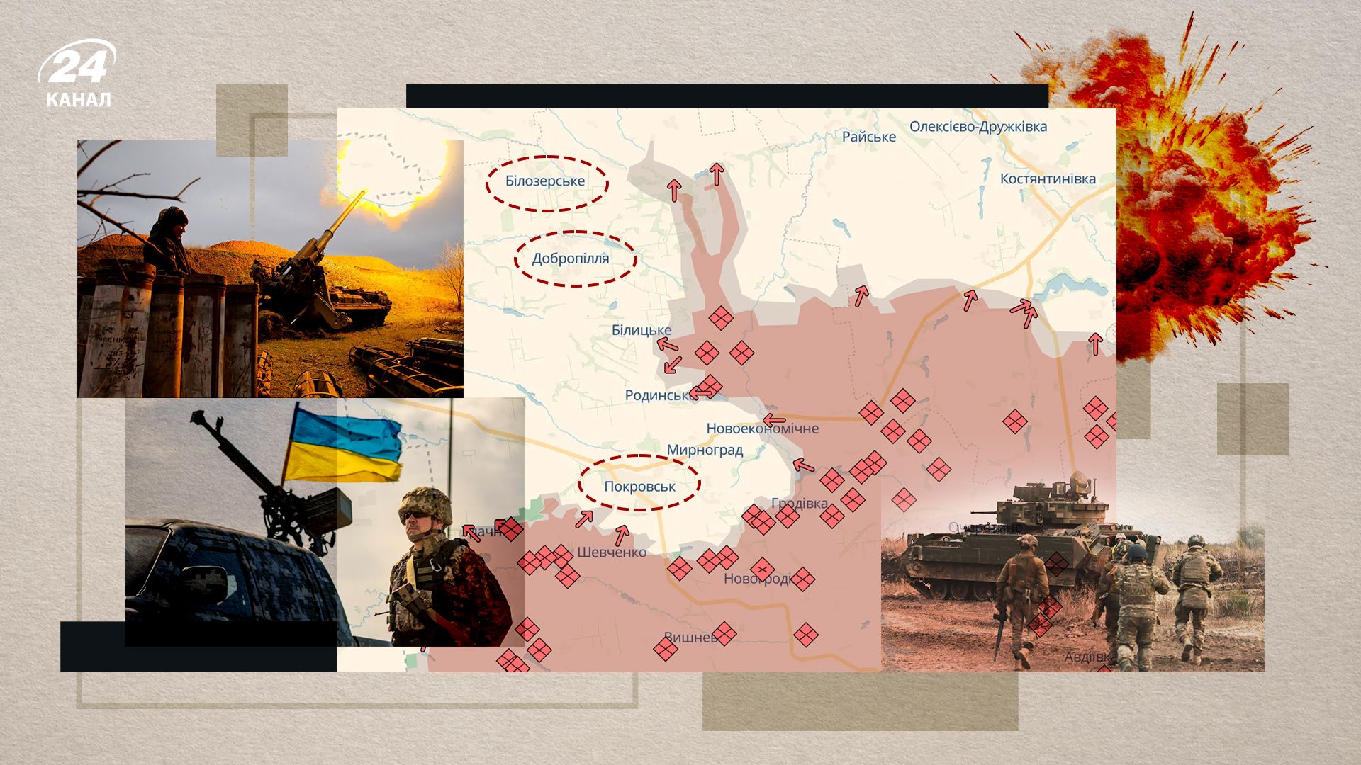 Ситуация на Покровском направлении Ситуация на Покровском направлении