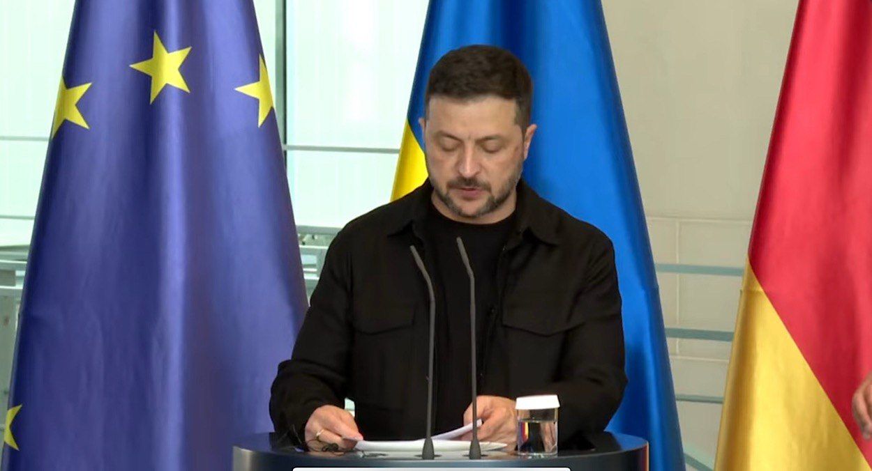 Пресконференція Зеленського та Мерца Пресконференція Зеленського та Мерца