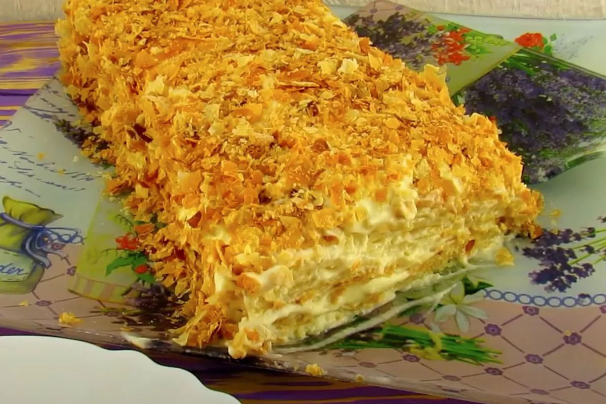 Готовим "Наполеон" быстро и без усилий