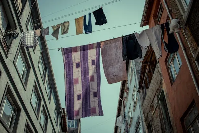 Одяг сушиться