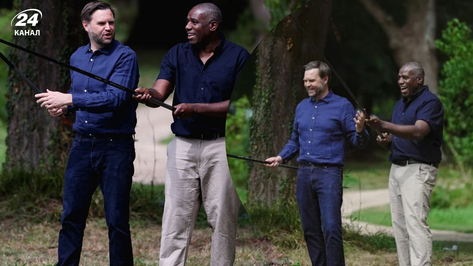 Дэвид Лемми и Джей Ди Вэнс нарушили порядок во время рыбалки