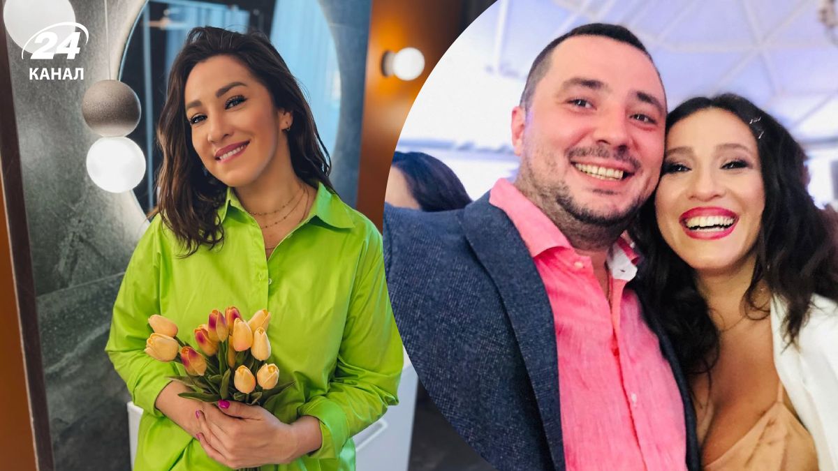 Наталка Карпа з чоловіком Наталка Карпа з чоловіком