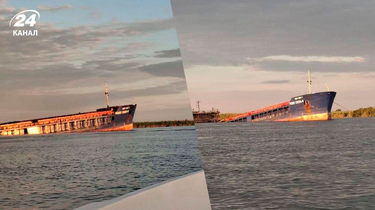 Сили оборони уразили судно "Порт Оля-4"