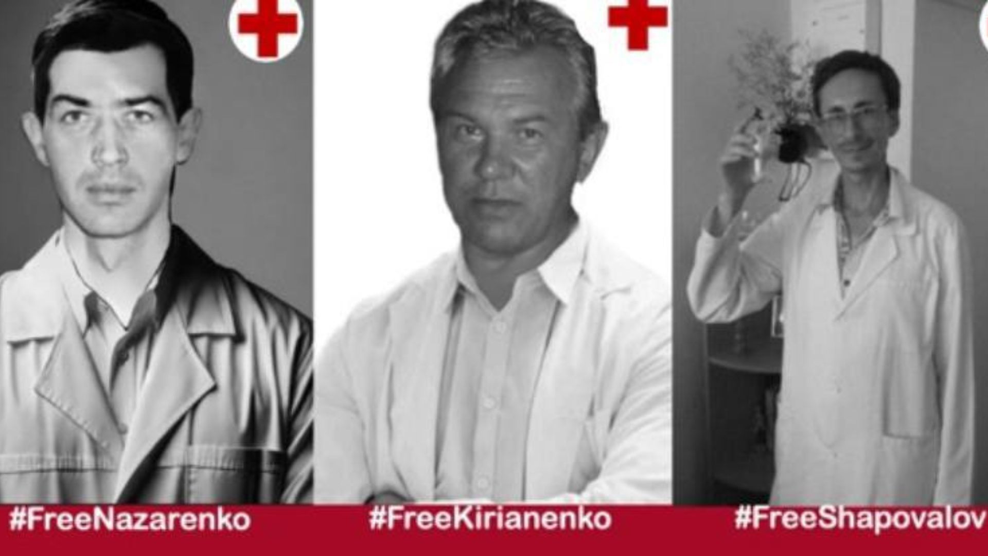 Україна повернула з російського полону 3 лікарів Україна повернула з російського полону 3 лікарів