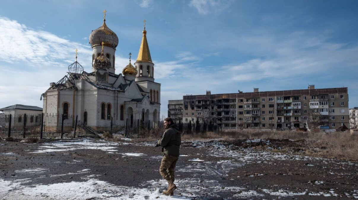 Часов Яр за несколько месяцев до начала боев за город Часов Яр за несколько месяцев до начала боев за город